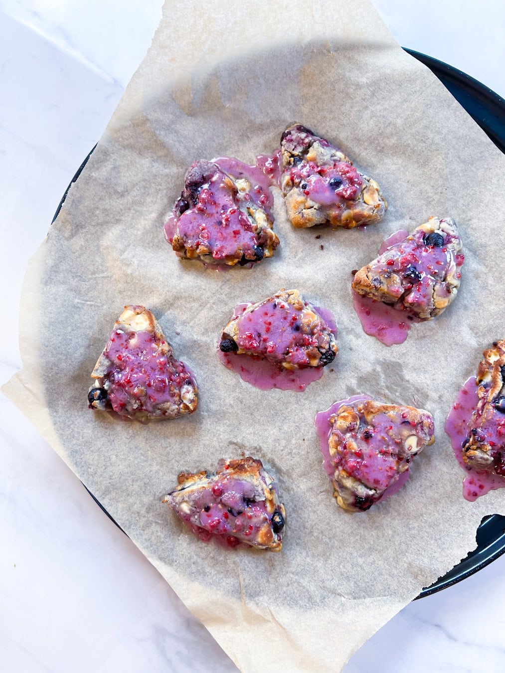 Blueberry Lemon White Chocolate Scones Entirely Emmy