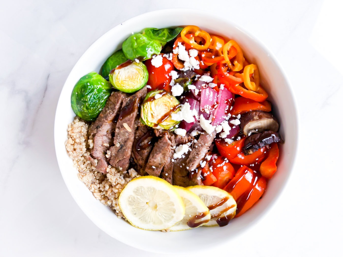 Balsamic Steak Bowls Entirely Emmy