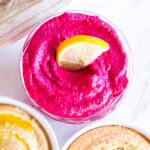 Beet hummus.