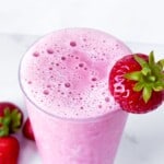 Strawberry protein shake pinterest.