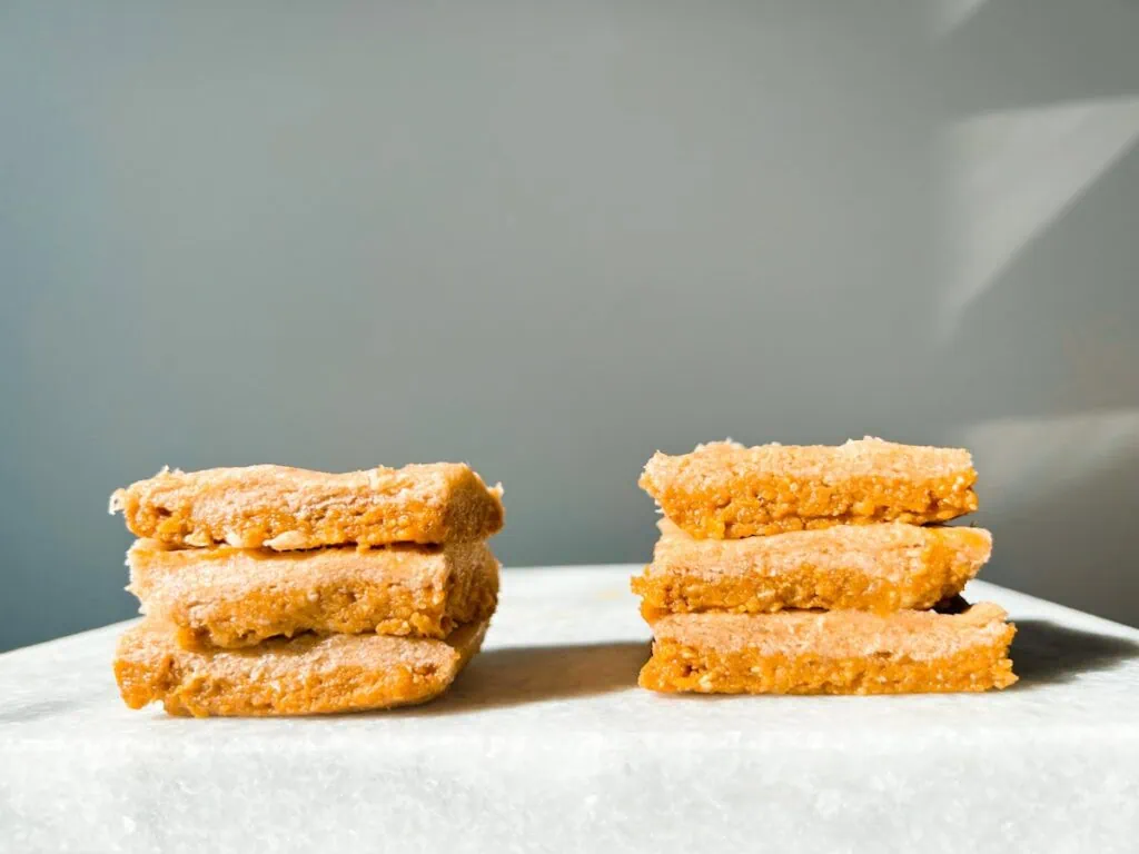 Sweet potato oat bars