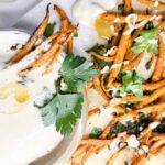 Roasted carrots with whipped feta