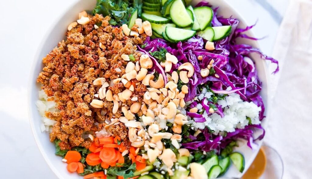 Copycat sweetgreen crispy rice bowl.