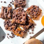 Pumpkin chickpea blondies.
