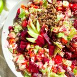 Roasted Beet and Quinoa Salad.