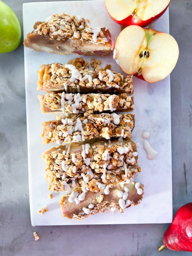 Apple pear banana bread.