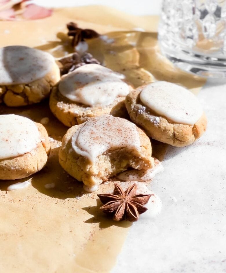 Gluten free Chai cookies.