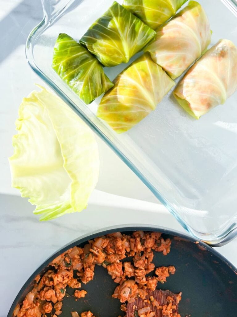 Cabbage rolls.