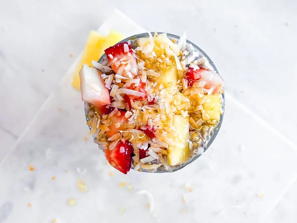 Pineapple coconut chia.