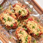 Homemade chicken Parmesan.