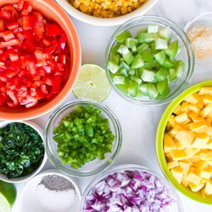 Mango Corn Salsa.