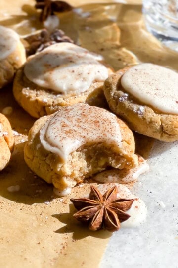 Gluten free chai cookies.