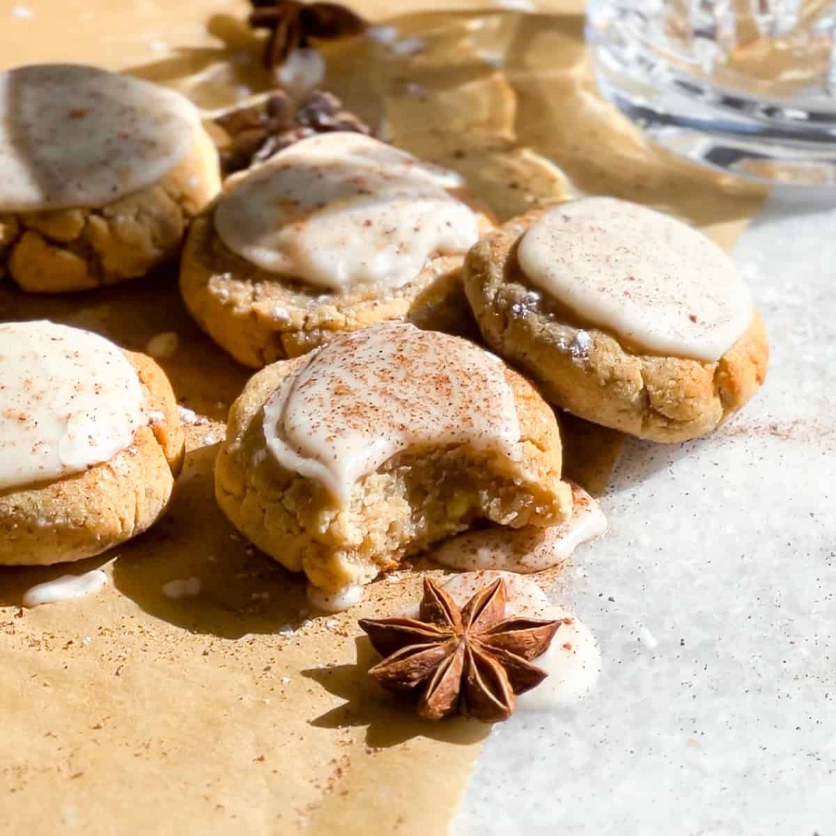Gluten free chai cookies.