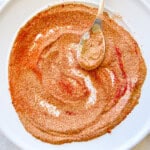 Homemade chicken taco seasoning.