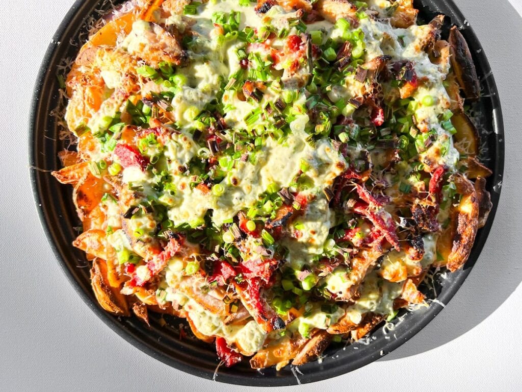 Loaded fries.