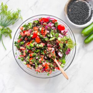 Lentil Tabbouleh.