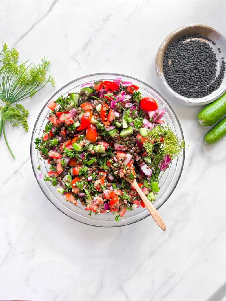 Lentil Tabbouleh.