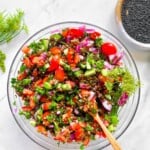 Lentil Tabbouleh Salad pinterest.