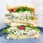 Chicken Salad with grapes.