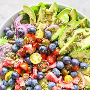 Arugula and Spinach Salad