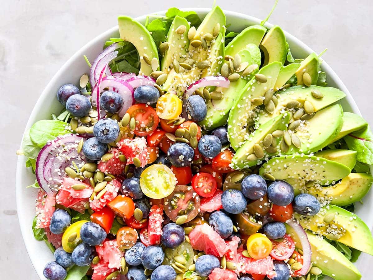 Arugula and Spinach Salad