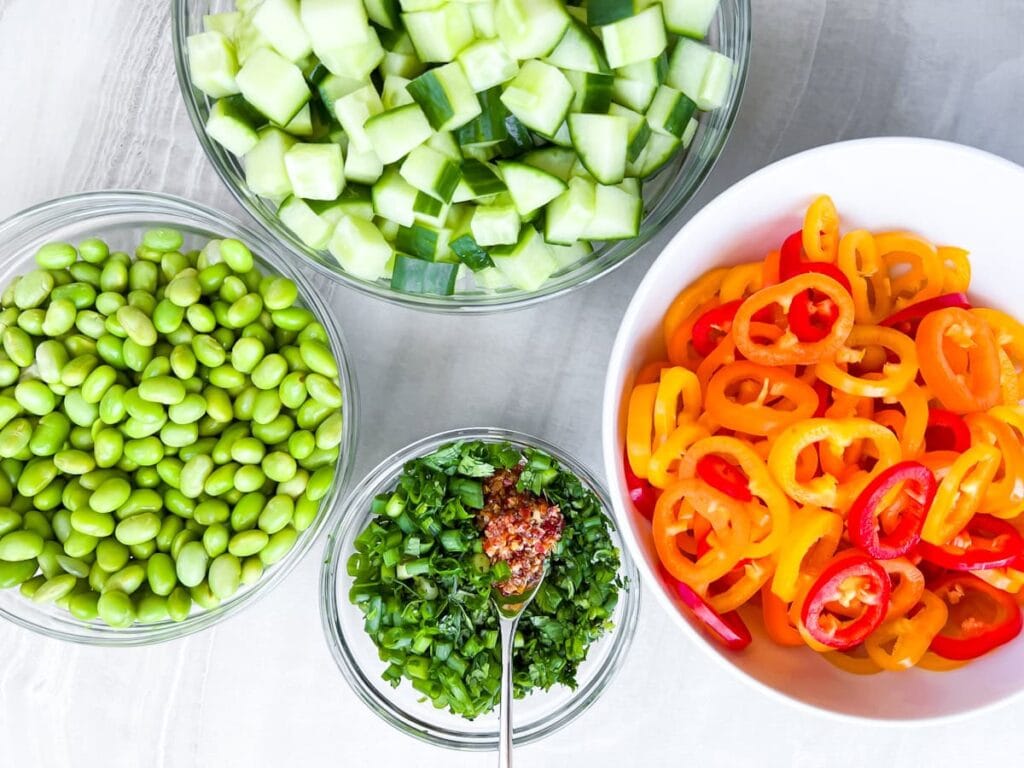 Salad Ingredients.