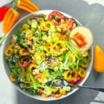 Cucumber Pepper Salad.