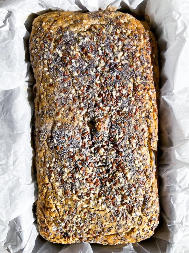 Baked Buckwheat bread.