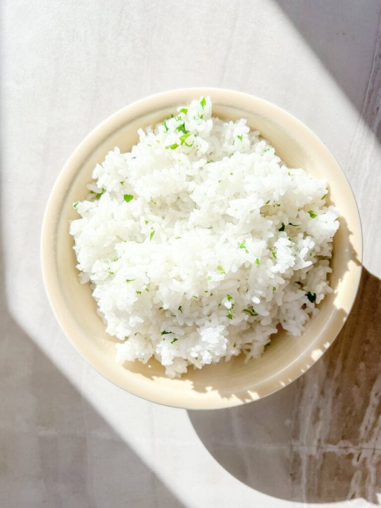 Cilantro lime rice.