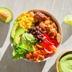 Southwest chicken bowls.