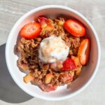 Strawberry Apple Crumble.
