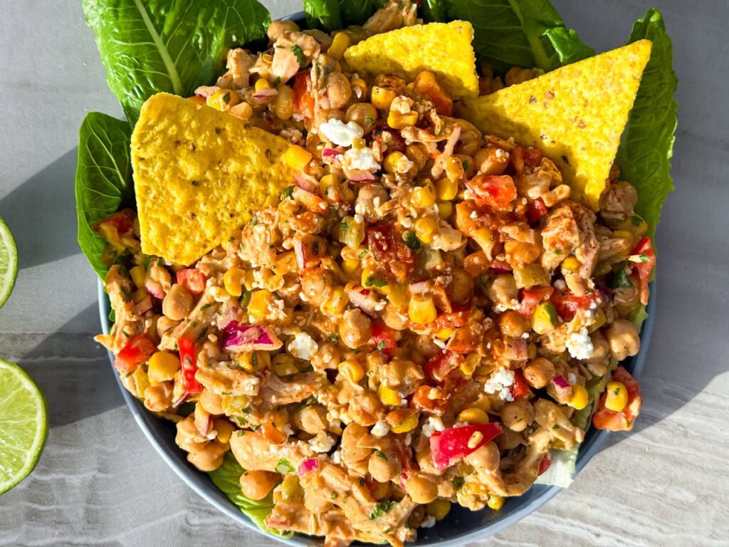 Mexican chicken salad.