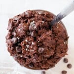 Edible brownie batter pinterest.