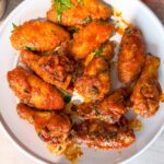 Gluten free buffalo chicken wings.