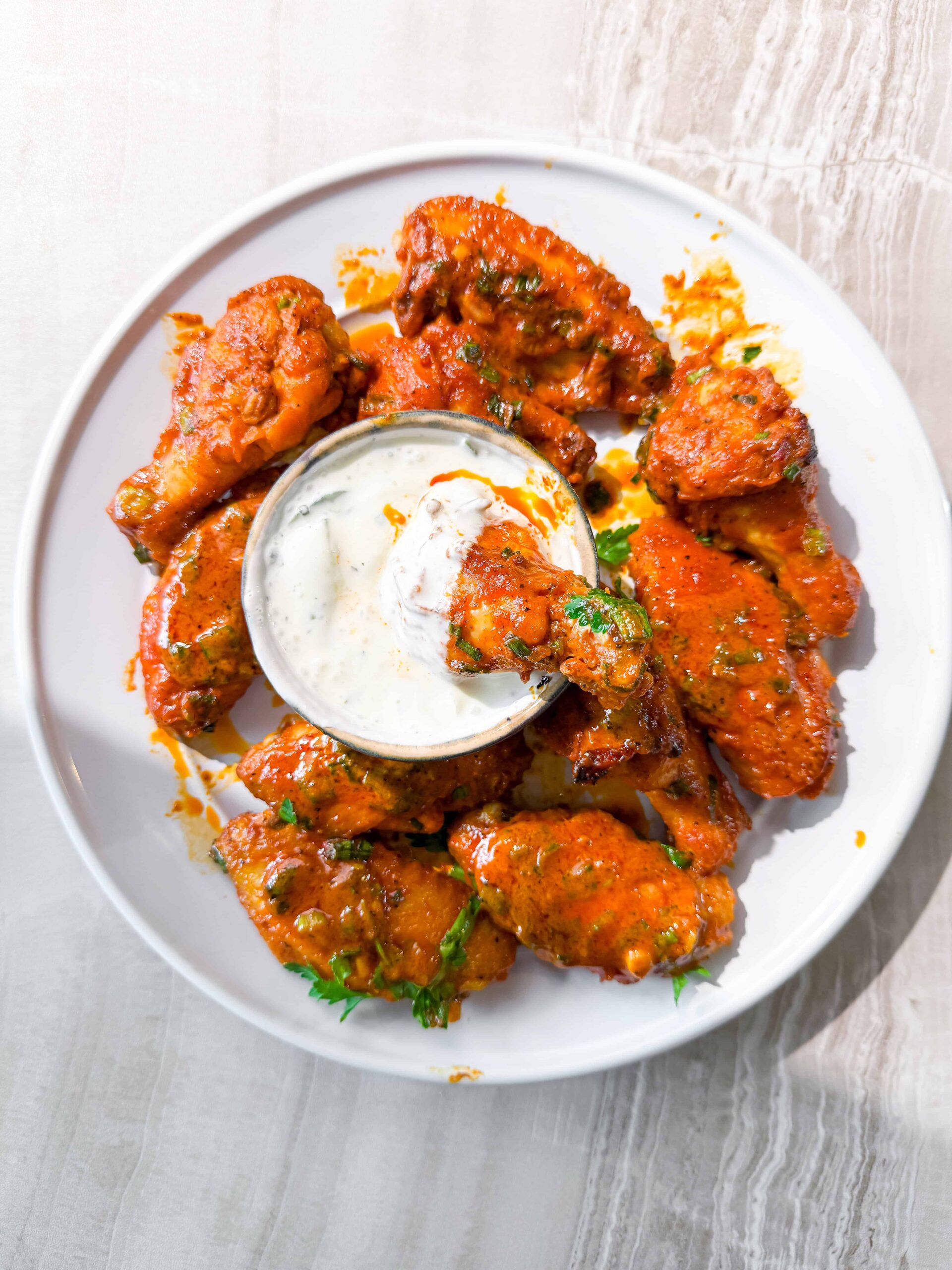 Gluten free buffalo chicken wings