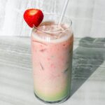 Strawberry Matcha Tea.