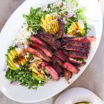 Steak and Arugula Salad.