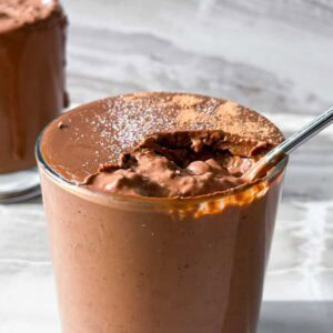 Cottage Cheese Chocolate Mousse.