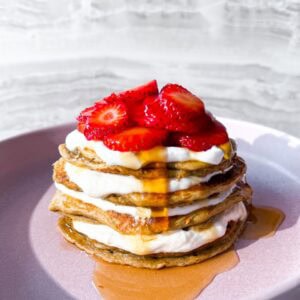 Cottage cheese pancakes