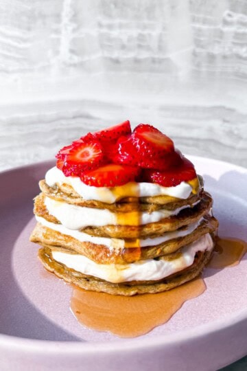 Cottage cheese pancakes