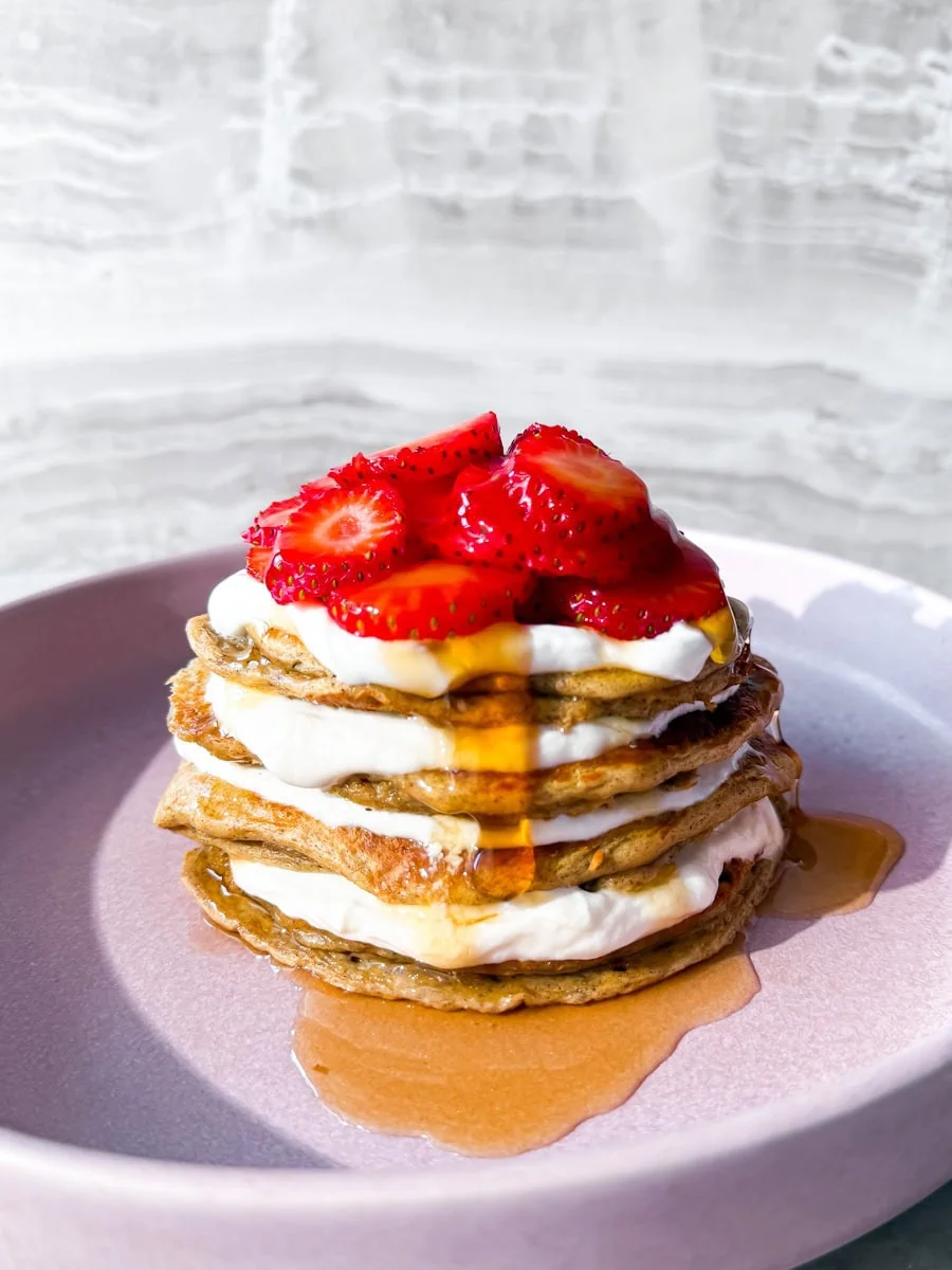 Cottage cheese pancakes