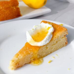 Lemon Olive oil cake.
