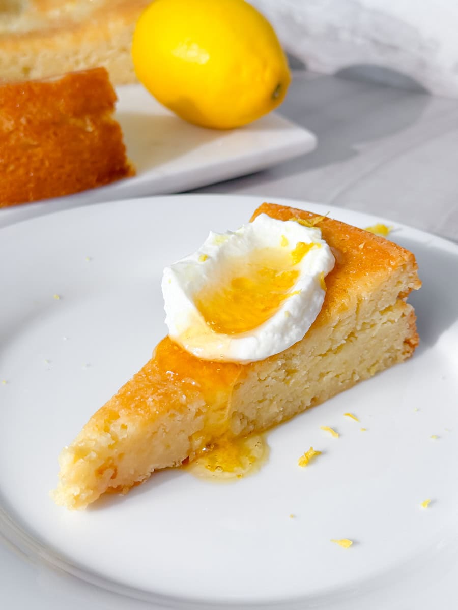 Lemon Olive oil cake.