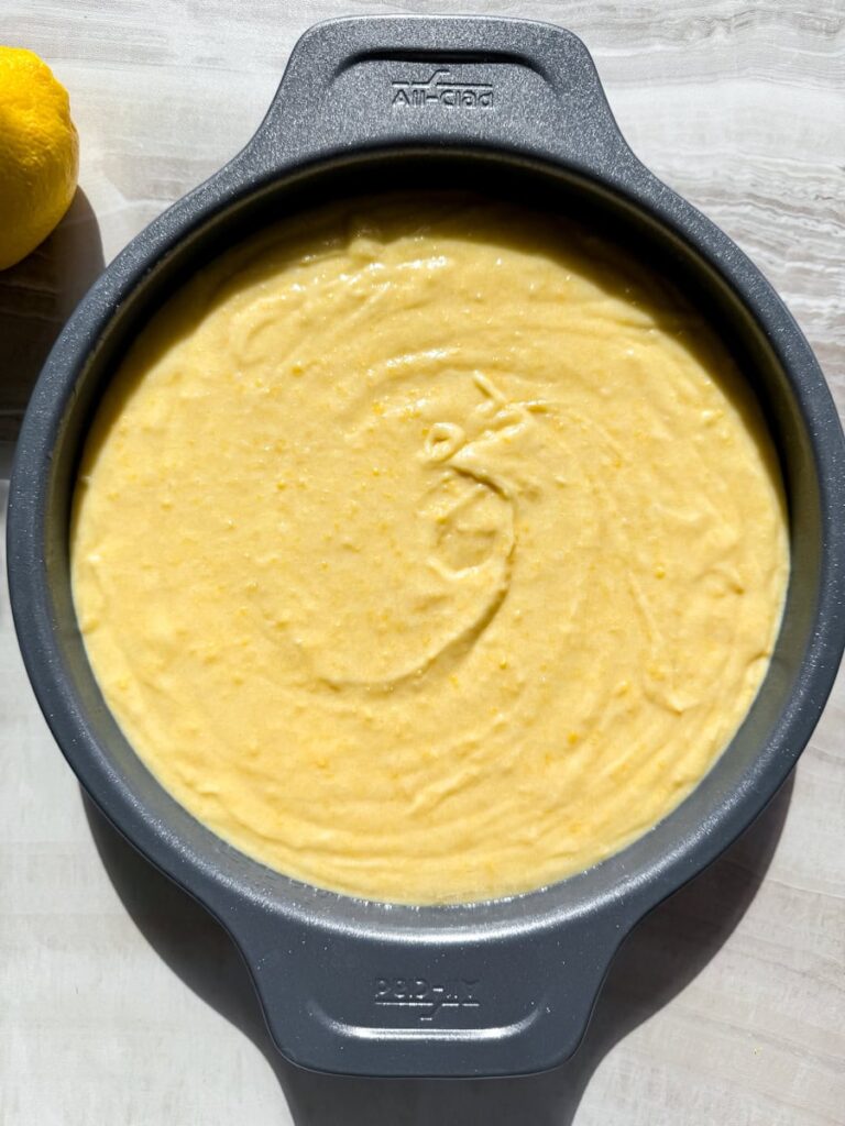 Batter uncooked.