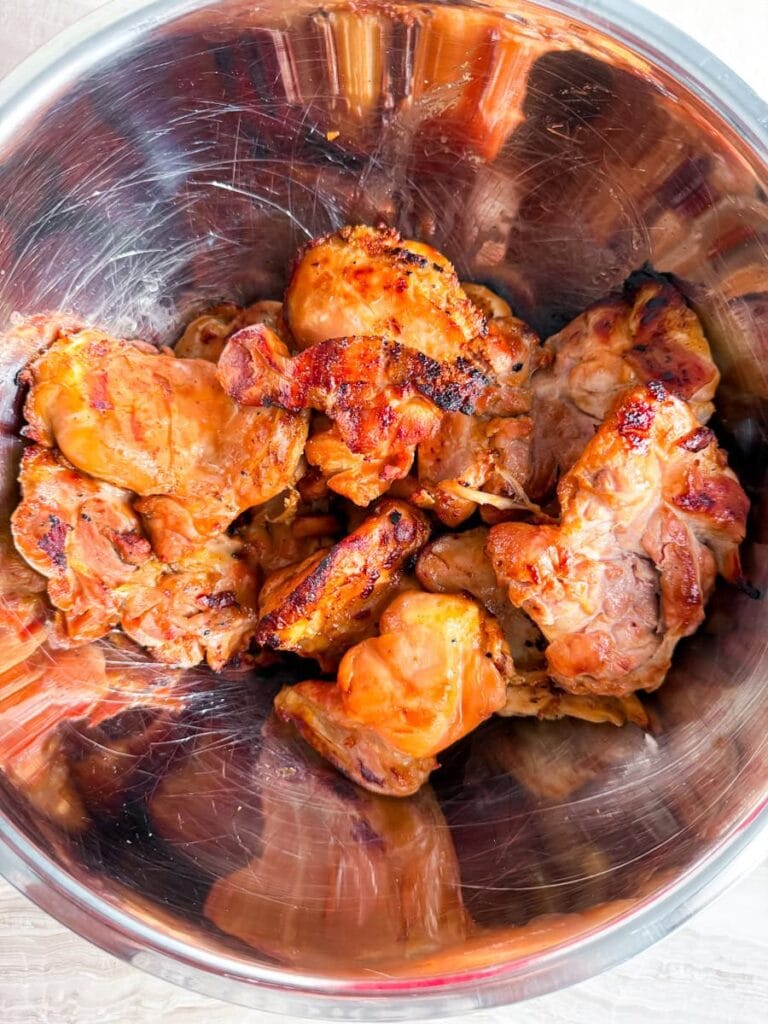 Grilled chicken.