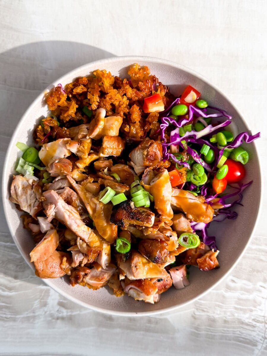 Asian Chicken Bowls.