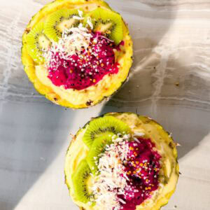 Smoothie bowl.
