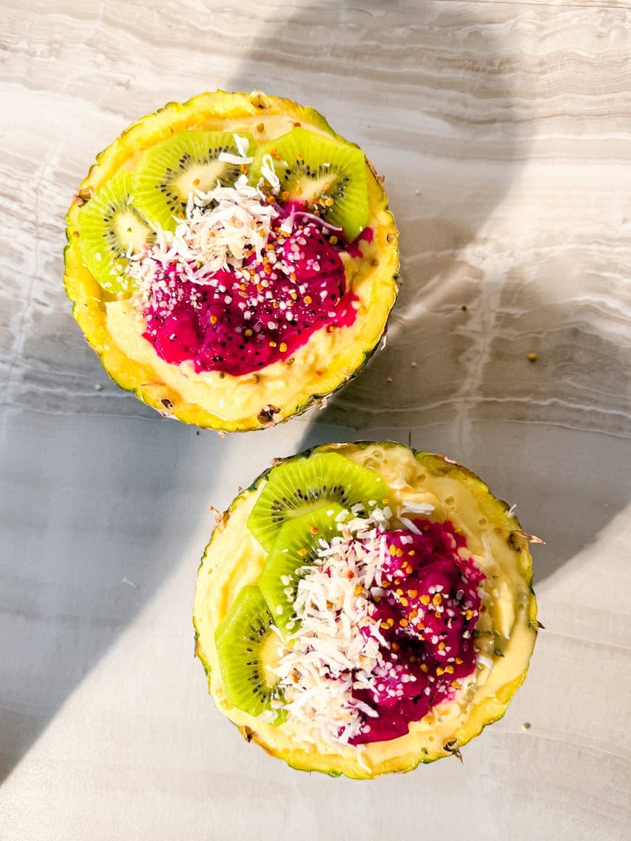 Smoothie bowl.