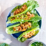 PF CHang’s Copycat CHicken Lettuce Wraps.