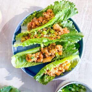 PF CHang’s Copycat CHicken Lettuce Wraps.